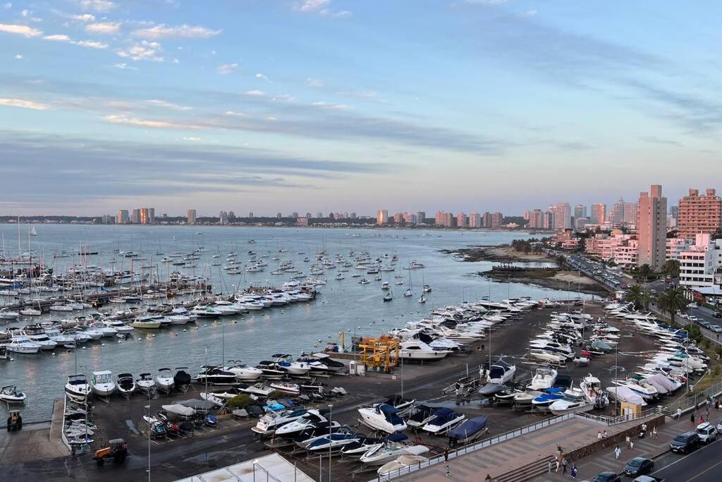 埃斯特角城Apartamento Moderno Con Excelente Vista Al Puerto公寓 外观 照片